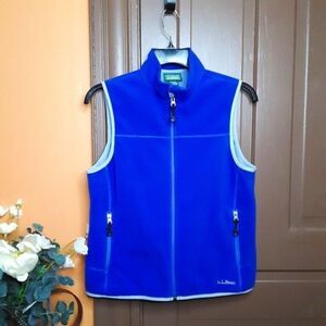 L.L Bean Women Light Purple Polyester Vest size M